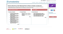 Desktop Screenshot of lehrstellenboerse.ch